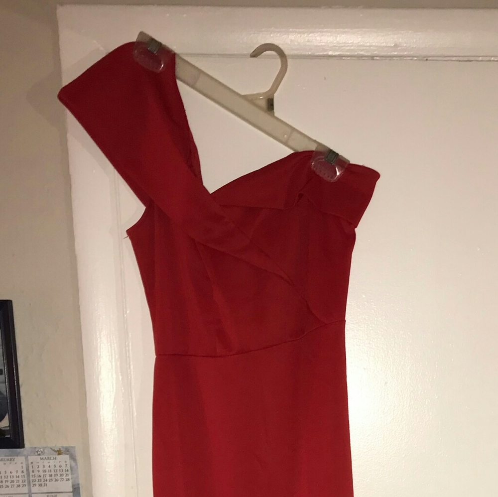 Red dress